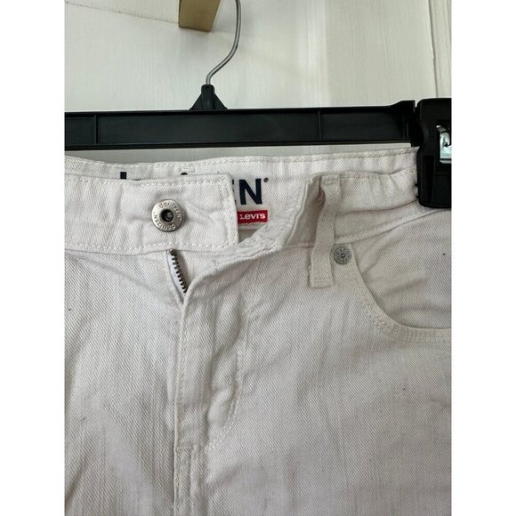 Denim Levi’s Denizen women’s size 10 white skirt - Picture 4 of 12